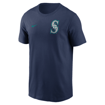 Seattle Mariners Fuse Wordmark Men's Nike MLB T-Shirt. Nike.com